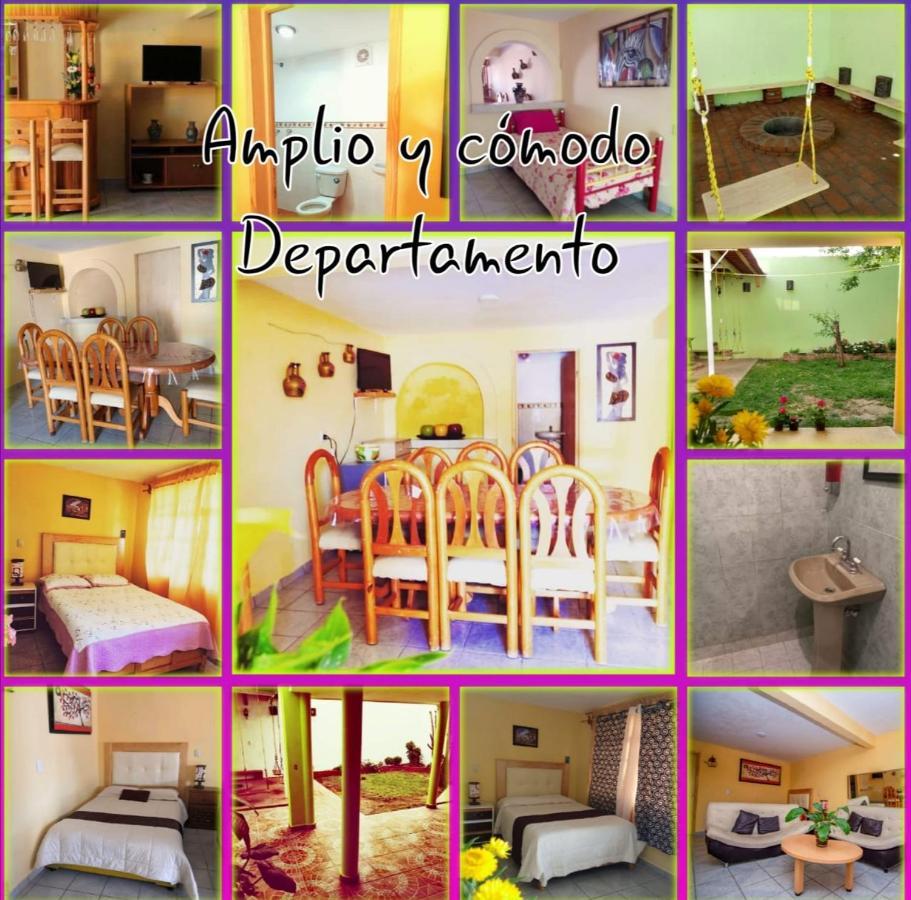 El Paraiso De Zacatlan Departamento Con Jardin, 11 Pax Buitenkant foto